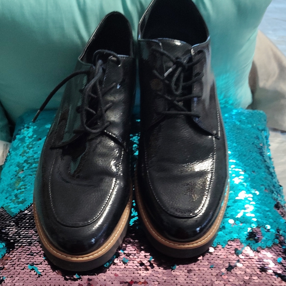 SARTO By Franco Sarto Black Leather Men's Loafers